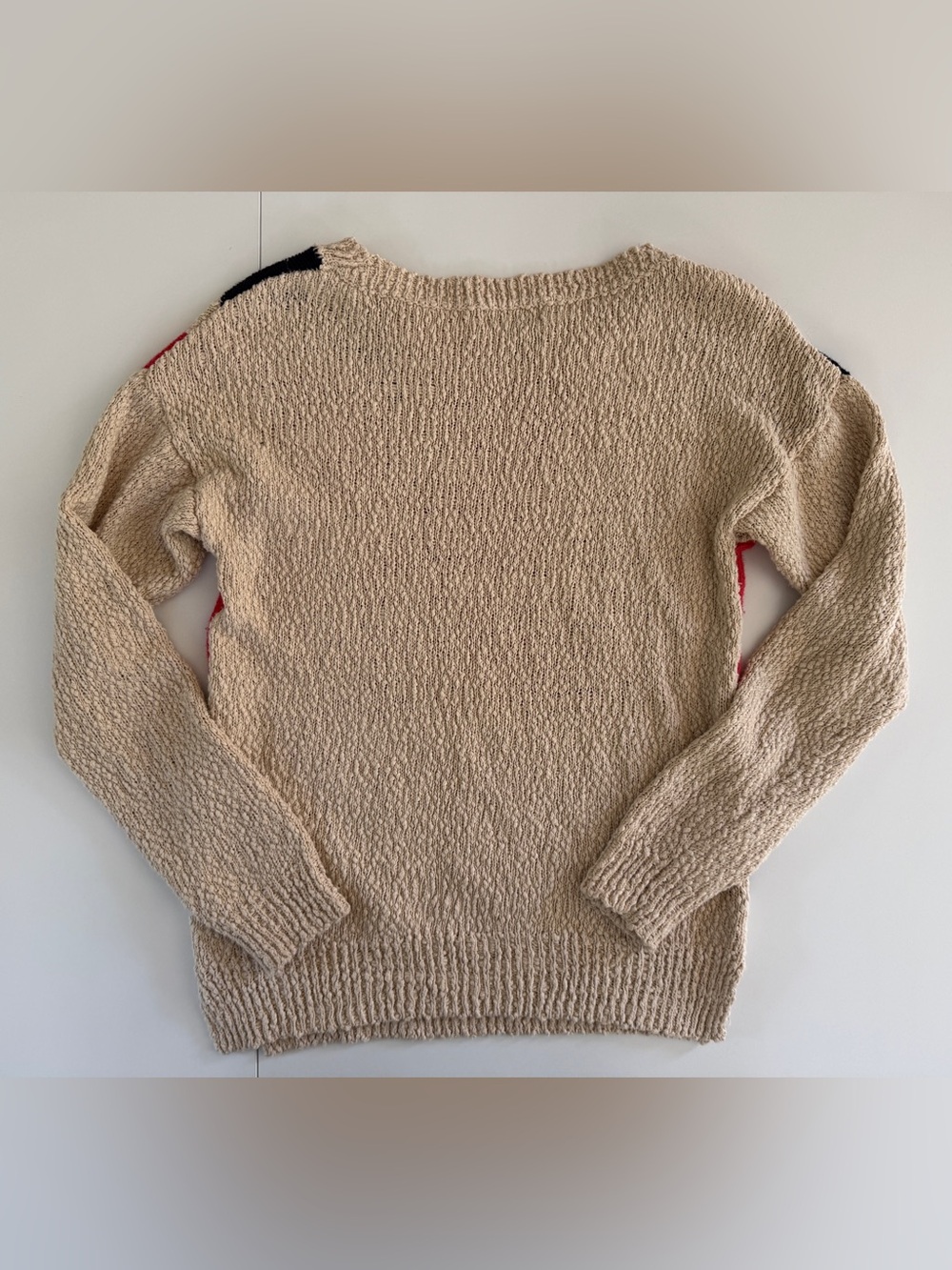 Vintage Topshop Abstract Union Jack Pullover Sweater - US 2 - Picture 3 of 6